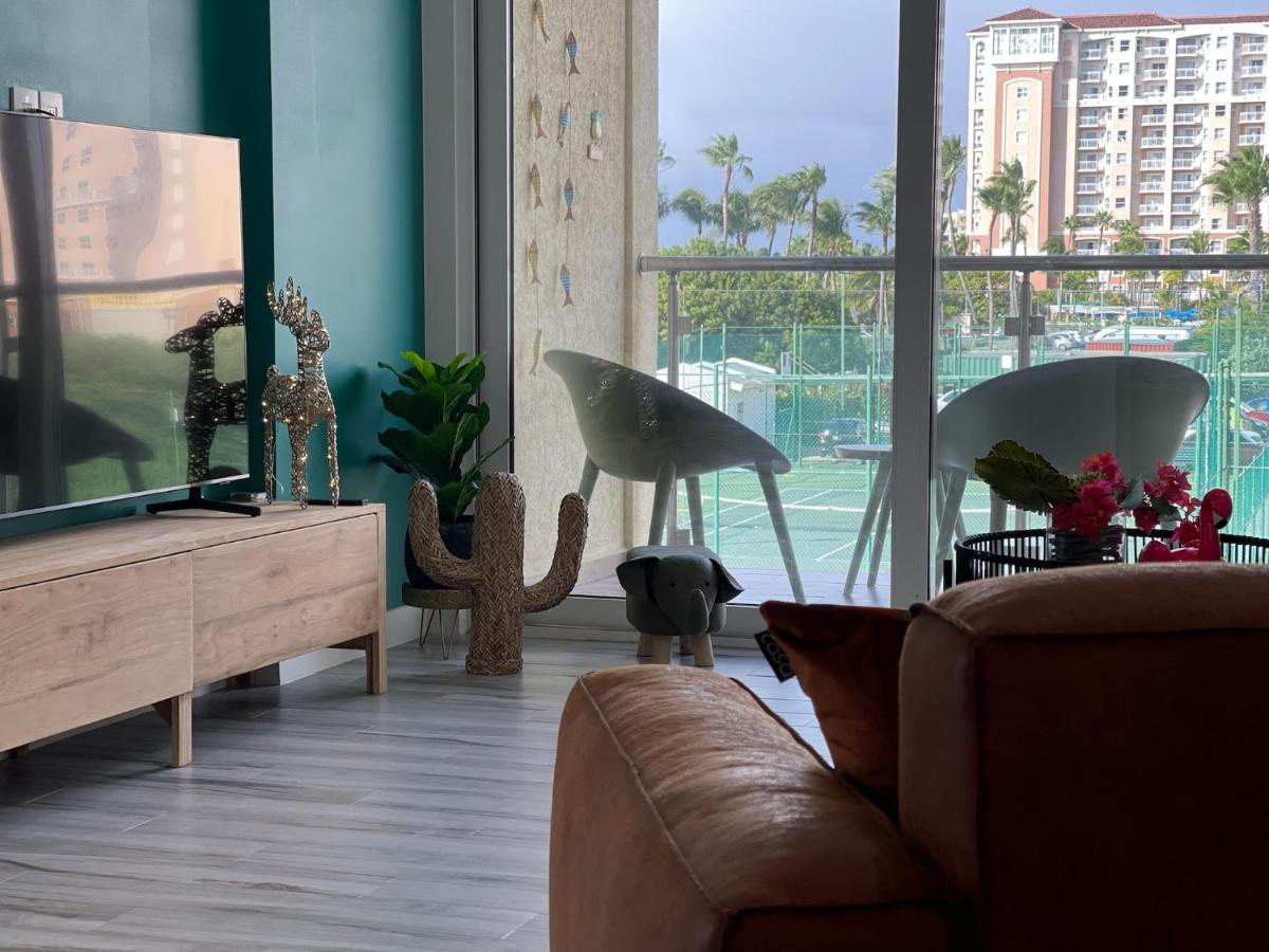 Luxury Ocean View Condo @ Aruba'S Palm Beach Dış mekan fotoğraf